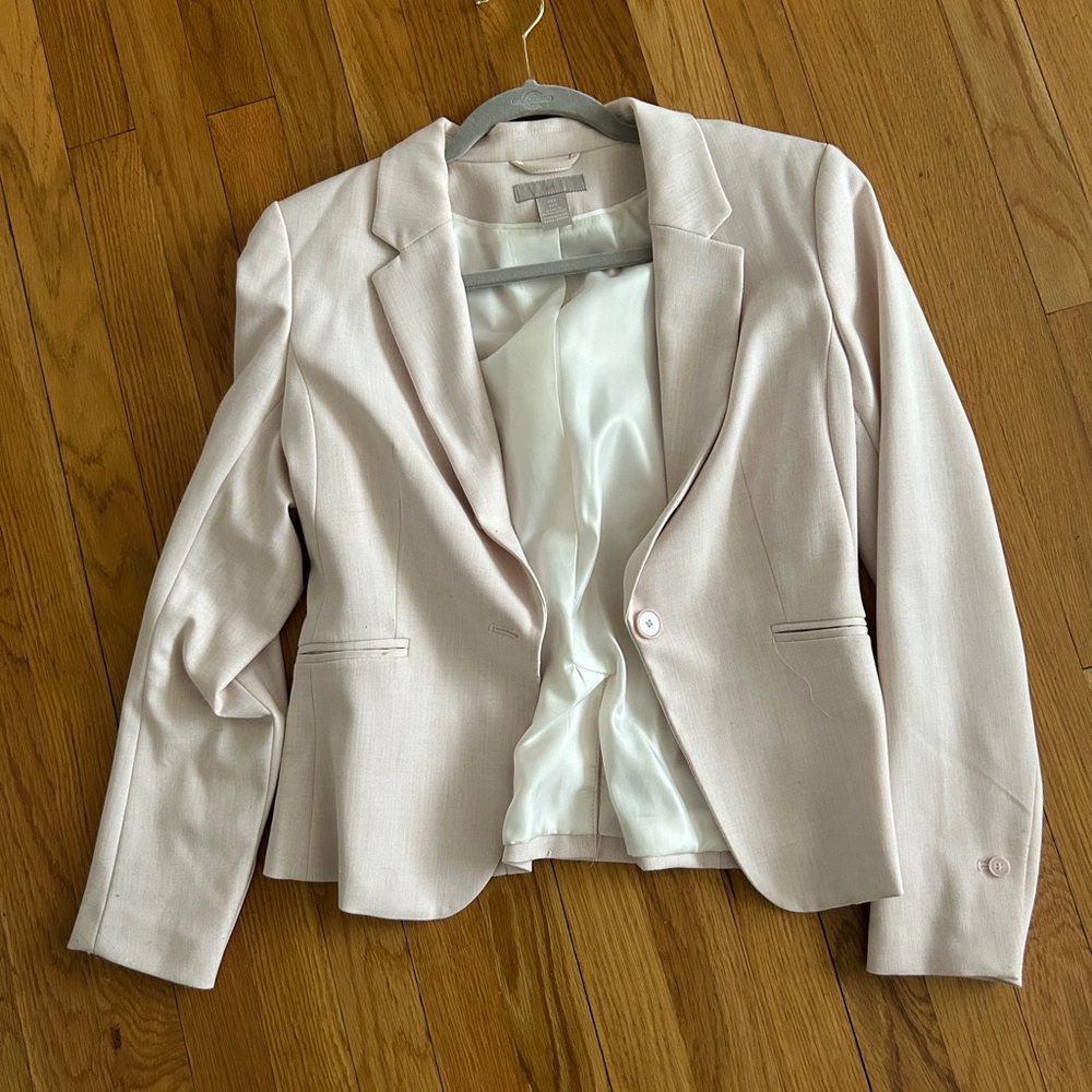 Women's H&M Pastel Pink Blazer size s